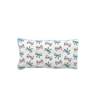 Load image into Gallery viewer, Eye Pillow Filled with Flaxseed - Bow printed Eye Pillow with piping
