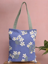 Load image into Gallery viewer, Kanyoga - Floral Embroidered Women&#39;s Stylish Tote Bag
