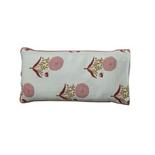 Load image into Gallery viewer, Eye Pillow Filled with Flaxseed - Floral Buta printed Eye Pillow with piping
