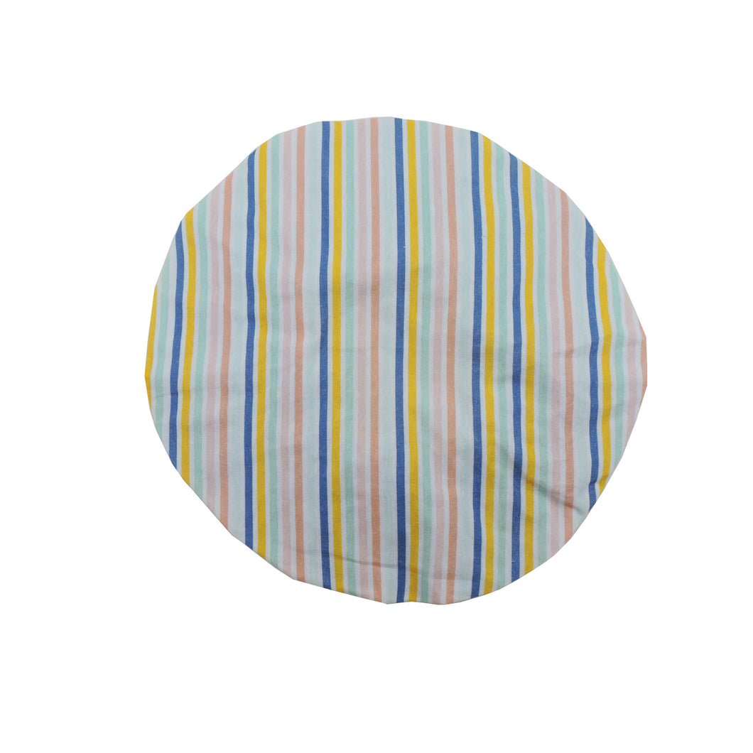 Shower Cap - Multicolor Stripe Print - Multicolor