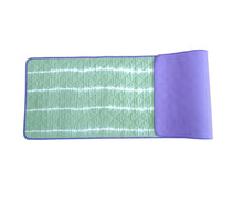 Load image into Gallery viewer, Cotton Anti-Skid Yoga Mat With Rubber Backing - &quot;Tie &amp; Dye&quot; Printed
