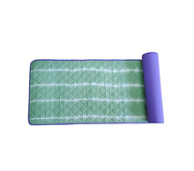 Load image into Gallery viewer, Cotton Anti-Skid Yoga Mat With Rubber Backing - &quot;Tie &amp; Dye&quot; Printed
