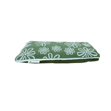 Load image into Gallery viewer, Eye Pillow Filled With Lavender &amp; Flaxseed - Outline Floral Embroidered
