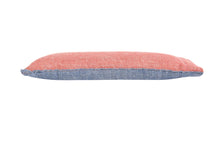 Load image into Gallery viewer, Eye Pillow Filled With Lavender &amp; Flaxseed - Reversible - Red &amp; Blue
