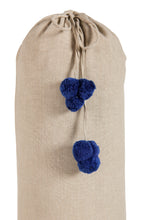Load image into Gallery viewer, Yoga Mat Bag - Mandala Print - Beige &amp; Blue
