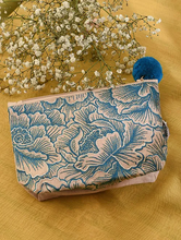 Load image into Gallery viewer, Kanyoga - Embroidered pouch with touch of zari
