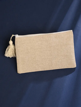 Load image into Gallery viewer, Kanyoga - Patched Pouch with Tassel
