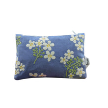 Load image into Gallery viewer, Kanyoga - Floral embroidered pouch
