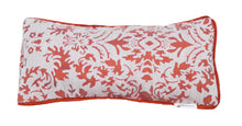 Load image into Gallery viewer, Eye Pillow Filled With Lavender &amp; Flaxseed - Orange &amp; White
