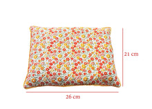 Load image into Gallery viewer, Mustard Seed Baby Head Shaping Pillow &amp; Flat Head Syndrome Prevention - Floral Ditsy Print - Small Size
