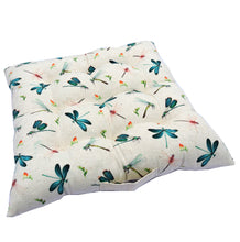 Load image into Gallery viewer, Meditation Cushion/Floor Pillow - Dragonfly Print
