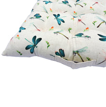 Load image into Gallery viewer, Meditation Cushion/Floor Pillow - Dragonfly Print
