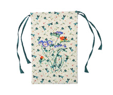 Load image into Gallery viewer, Travel Shoe Bag with Dragonfly Print - Multicolor

