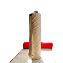 Load image into Gallery viewer, Yoga Mat Bag - Typographic design - &quot;Balance&quot; Embroidered
