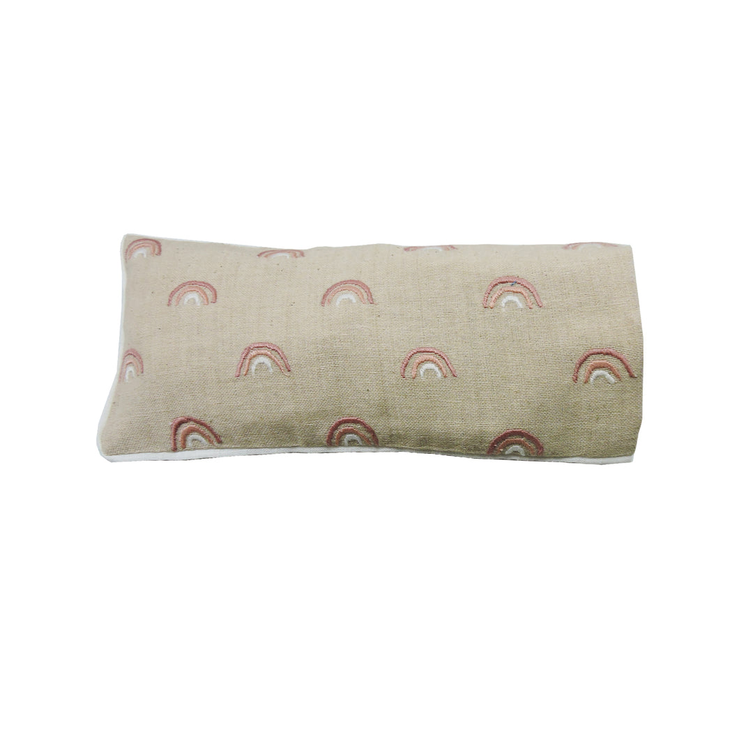 Eye Pillow Filled With Lavender & Flaxseed - Embroidered