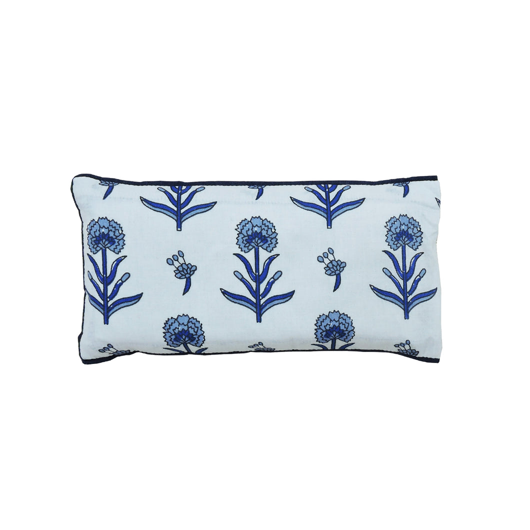 Eye Pillow Filled with Flaxseed - Floral Buta printed