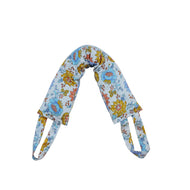 Hot & Cold Therapy Neck & Shoulder Wrap - Tourmaline Beads Filler - Neck Pain Relief - Summary Floral Print